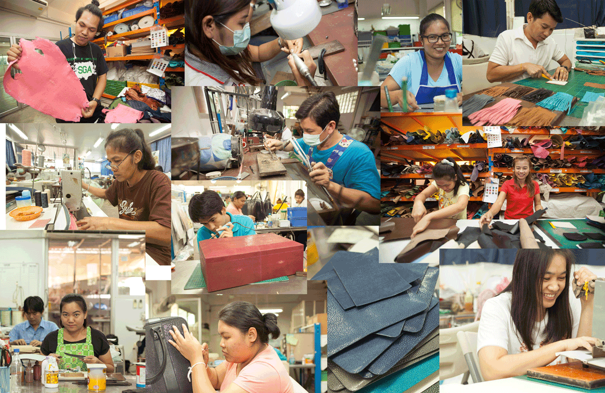 Leather Manufacturing AKNAS Atelier