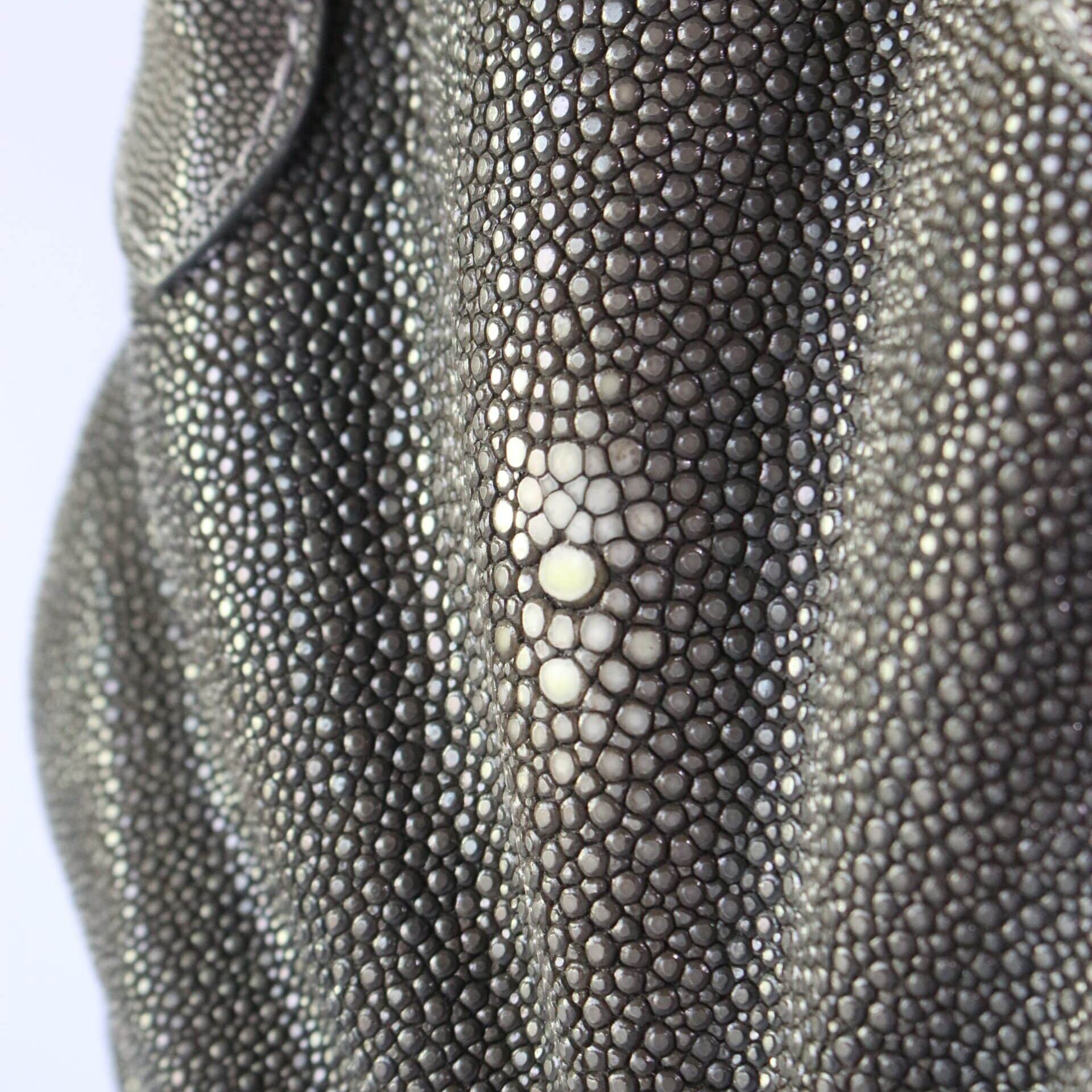 Galuchat Bag Shell-Shaped